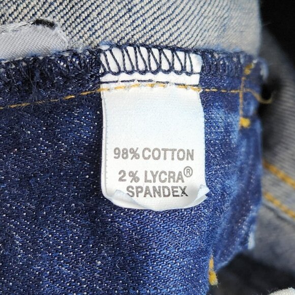 J Crew Jeans Womens 29 Blue Hipslung Dark Wash Crop Capri Denim Low Rise - Picture 12 of 13